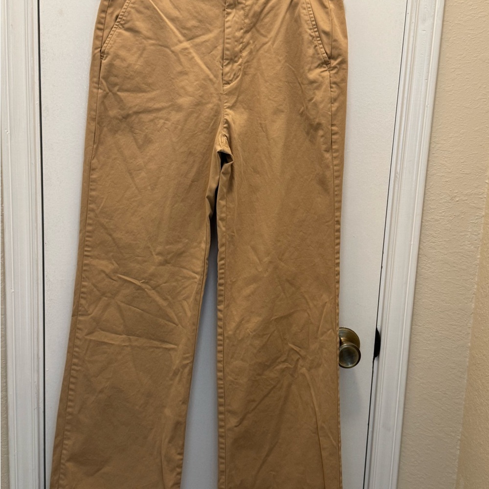 GAP Women's Tan Wide Leg Pants